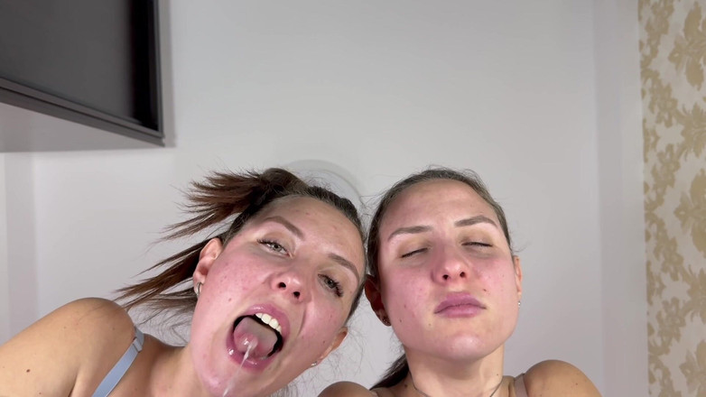 Hottie goddess: Výstřik a hack kašel POV