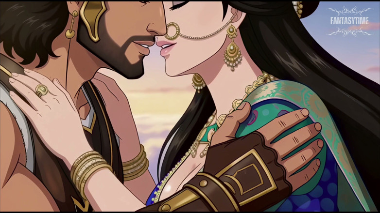 Fantasy time: Bahubali fodida debsena anal em um navio voador (bahubali paródia 2)