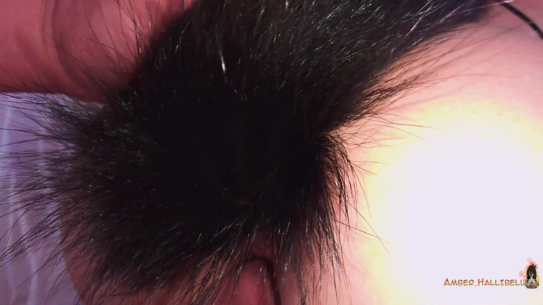 Amber Hallibell: Girl in cat costume loves hard ass fucking