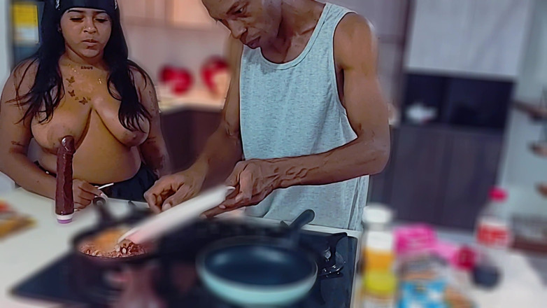 Latina Dark Lost Videos: La merican del sud goon cucina in camera 2