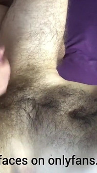 I Jerk off Stepdaddy with Oil Bear Until He Cums