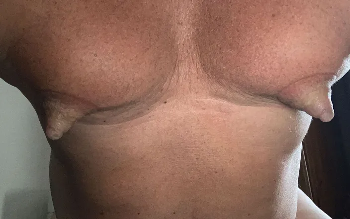 Nipple Sub: Playing with My Pumped Nipples