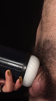 Este é um brinquedo muito bom para homens, simular um boquete. Brilhante, Veiny e Pau Duro. Xattlalust