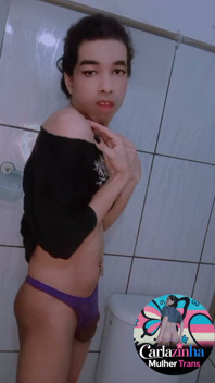 Carla - Trans Girl Cocky Naked Slut