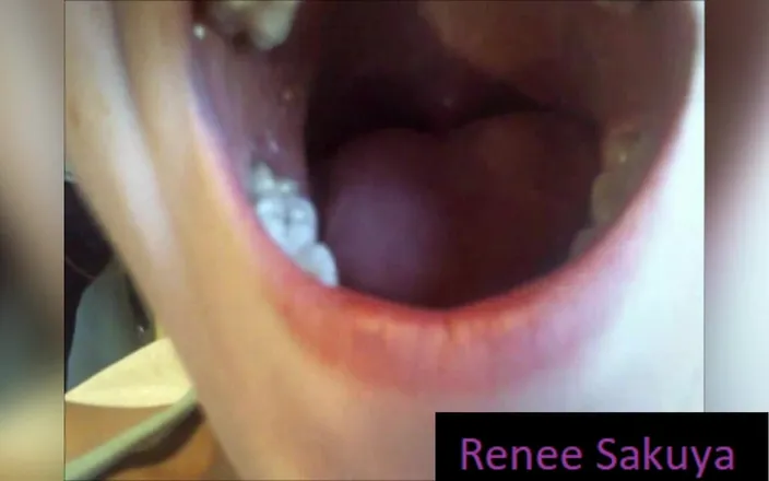Renee Sakuya: Mouth Teeth Fetish
