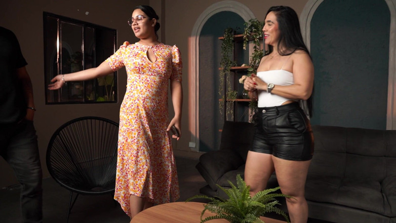 Tibasinsx: Big Ass MILF Fucks Her Friend's Boyfriend Under Her Nose