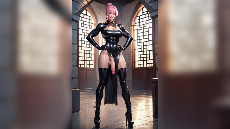 AI FUCK: Huge Cock Ai Shemale Cum
