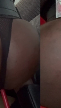 Black Muscle Butt Slut Show