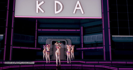 3D-Hentai Games: Dreamcatcher - Scream naked dance Ahri Akali Kaisa Evelynn Seraphine KDA 3D...