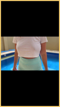 Wifey Wet Shirt in the Pool with Perfect Braless Tits