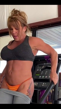 Showing off on the Stair Master