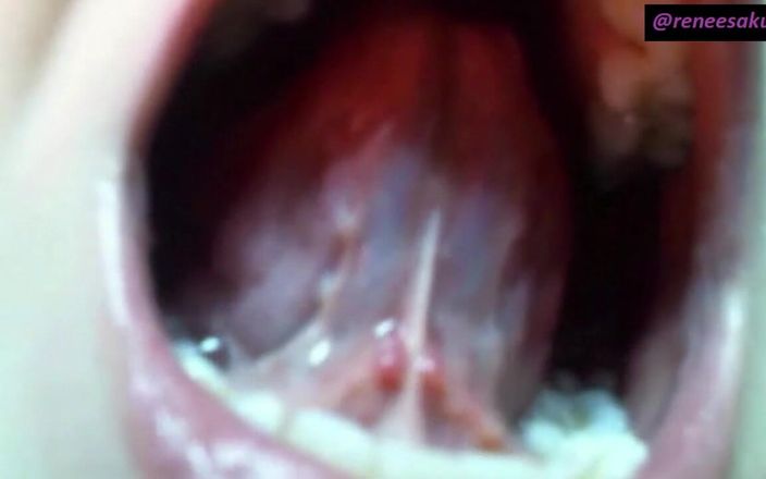 Renee Sakuya: Upclose Inside My Mouth