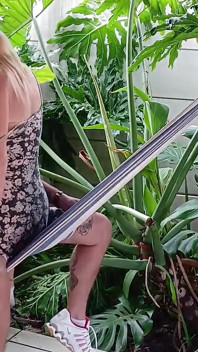 Hawaii Fuck Outdoor with Small Petite Hawaian Blonde