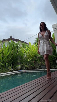 Hot Brunette Tease: Legs, Heels & Naughty Peeks
