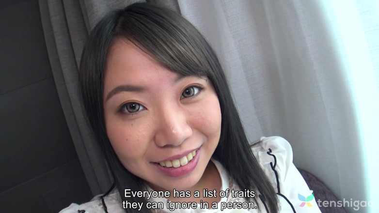 Tenshigao: Kaede Morimoto est un peu timide, mais répond à notre annonce...