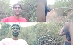 Rajesh Playboy 993 Two Outdoor Pissing in the Jungle Outside Golden Shower Spankig Butt
