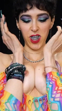 Small Tits and Long Nails to Mesmerize Your Mind