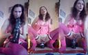 TvTs Isabella Coupe erotic diaries: La trans isabella da vicino si scopa un dildo