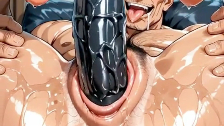 Trans-Men FTM Hentai: Ftm.juicy, Masculine Pussies of Mature Trans Men in a Sensual...
