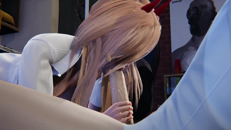 Erza6662: Power knullar Denji L Anime Motorsåg Man L 3D animation hentai