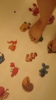Stepping on My Fishies