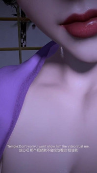 3D, seins énormes, une Japonaise infidèle avec une grosse bite
