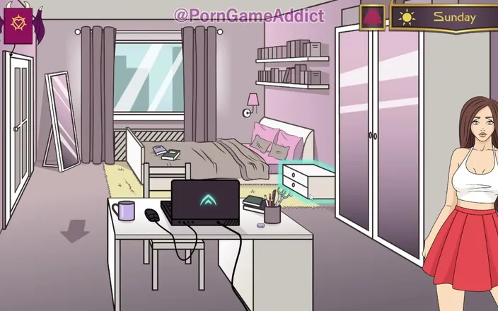 Porngame addict: College of Succubus 19 Pc Commentary HD