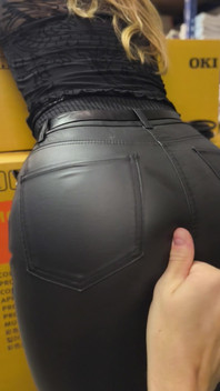 Beautiful Leather Ass