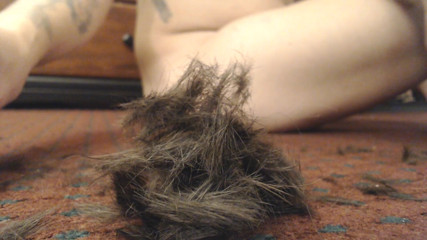 Abby Anna: Lesbian buzzing short haired butch