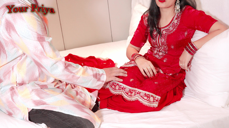 Your Priya: 인도 인도 바비 Karvachauth 힌디어 오디오 Devar Ji에서 섹스와 정액을 즐겼어