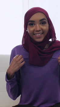 Petite Hijab Teen Fucks & Cover in Cum