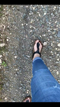 Spontaneously Filmed My Feet