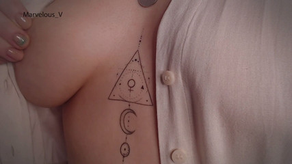 Marvelous V: Hot amateur teases you with her sexy body, big round...