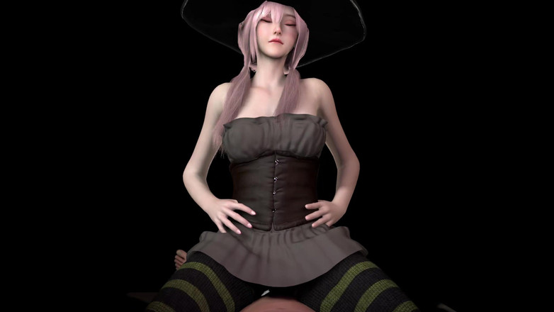 PixelAftDark: Приватный танец корейской ведьмы (скачка на Хэллоуин в видео от первого лица)