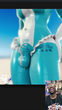 Cute Inflatable Transgender Demonstrates Her Semen Water for Anyone Who’s Fucking Thirsty