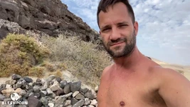 屋外フエルテベントゥーラ島ブレッシュカップル手コキ