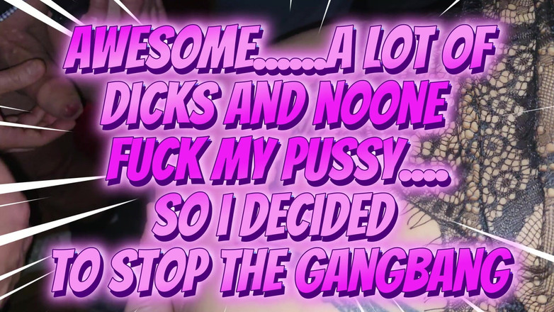 NubeBukkake: Gangbang sfrustrowany Cinema X