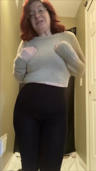 Ellie Tries on New Clothes