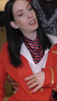 Hungarian Air Hostess Jasmine Jayne Take BBC Creampie