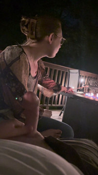 Wife Eats Roasted Marshmellows off My Cock