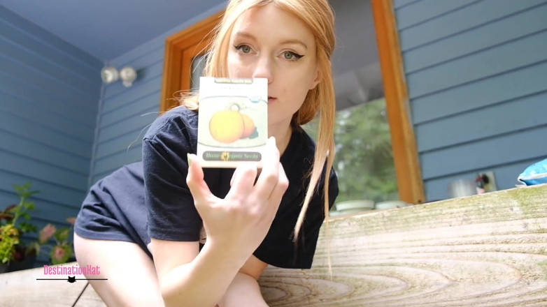 Destination Kat: Shaved Pussy Gardening