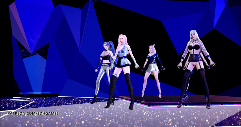 3D-Hentai Games: [MMD] STAYC - So bad striptease 4k 60fps