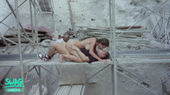 SWAG.live: Fucking at a Construction Site-gangbanged by the Workers
