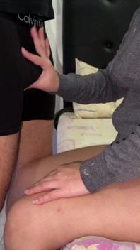 Mother-in-law Gets Horny and Grabs Stepson's Cock