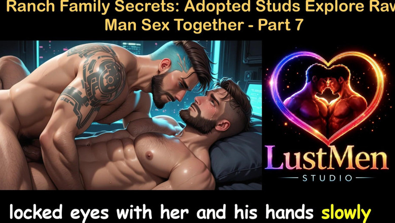 LustMen: Histoire de sexe gay audio en anglais - des étalons adoptés secrets...
