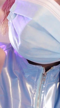 Asmr: 외과 장갑 (아리아 그랜더).