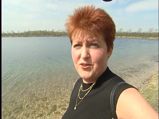 Lucky Cooch: Short hair mature at the outdoors interview
