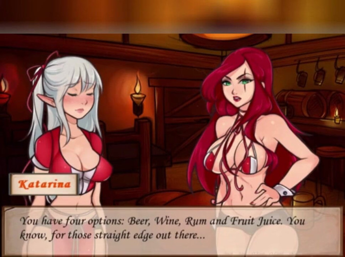 3DXXXTEEN2 Cartoon: Janna học cách phục vụ đồ uống đúng cách. Phim hoạt hình...