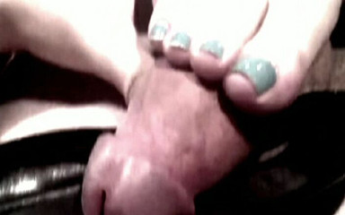 Master of porn: Rychle s její nohou