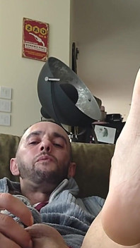 Clarabitch Young Pretty Bitch Eat Food From Ass and Worship His Feet